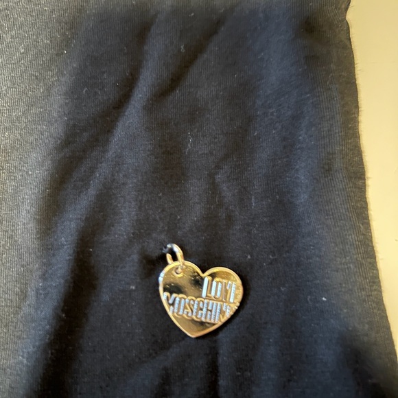 Love Moschino black viscose dress in size US8 - Picture 8 of 9